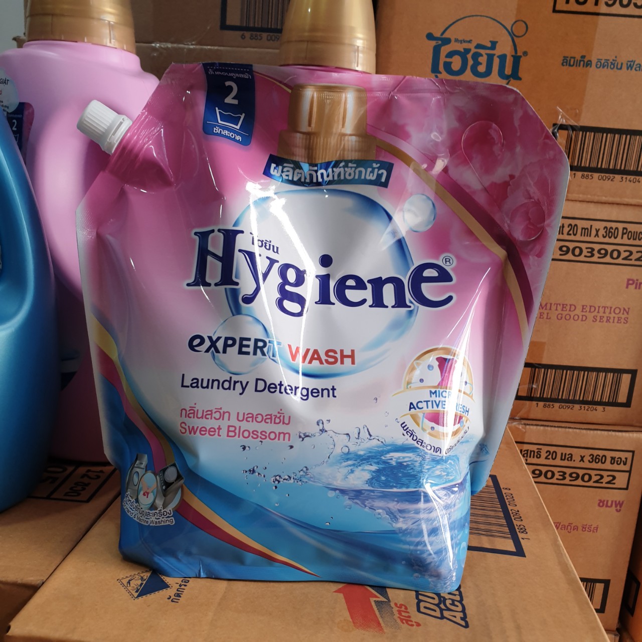 Nước Giặt Xả Quần Áo Hygiene Thái Lan Bịch 1800ml - Nước giặt quần áo Thái-Aloha store