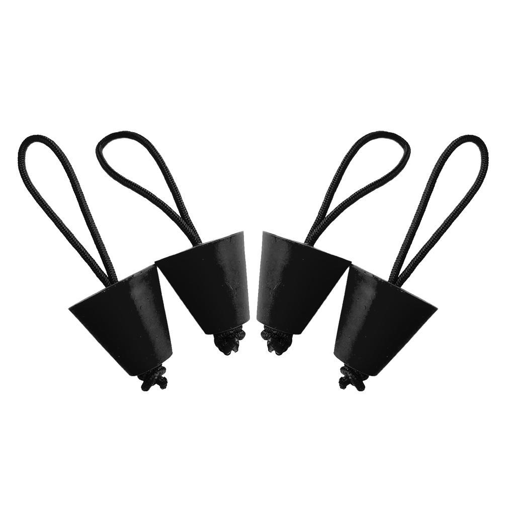 8 Pieces Universal Kayak Scupper Plug Kit Canoe Drain Holes Stopper