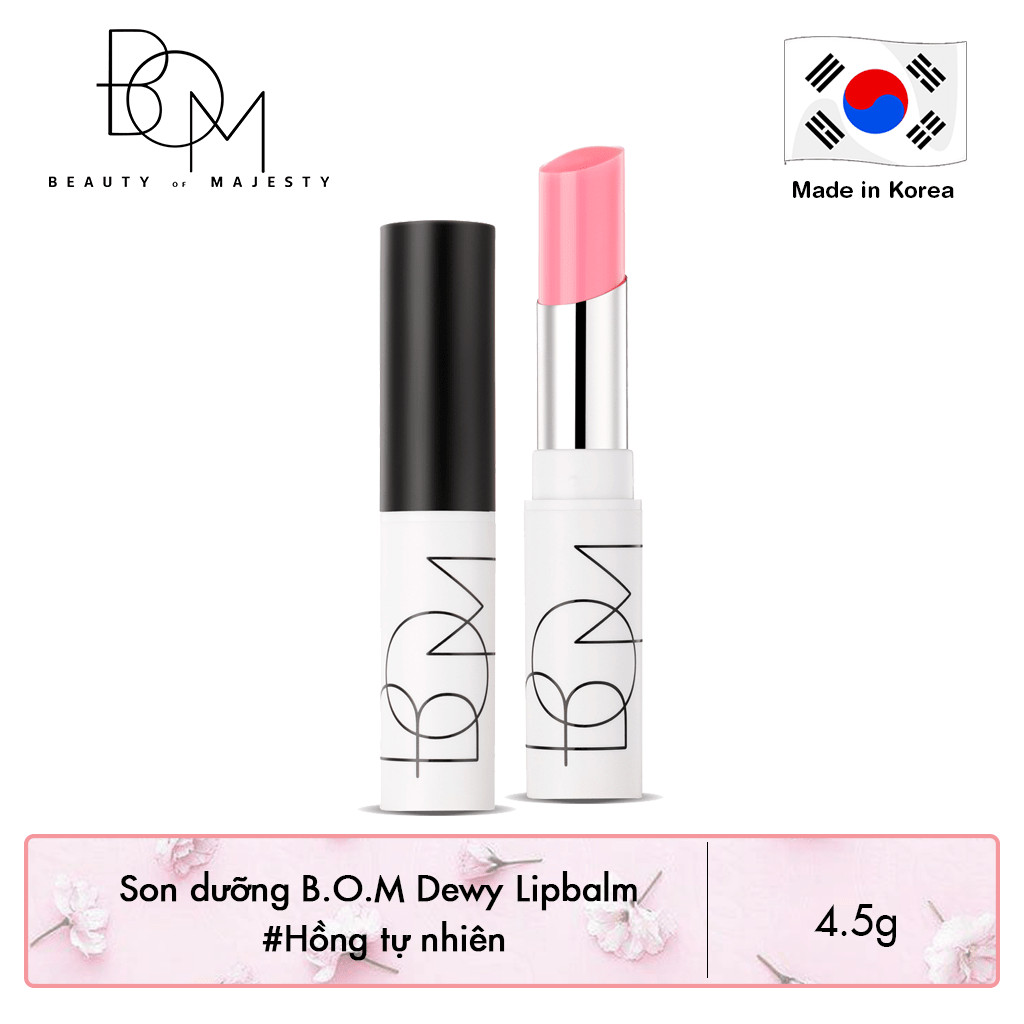 Son Dưỡng Màu B.O.M Dewy Lip Balm