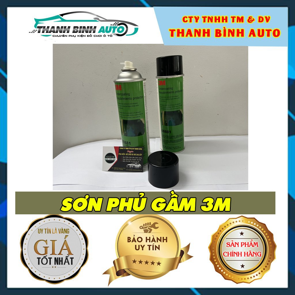 Sơn Phủ Gầm 3M Ô Tô