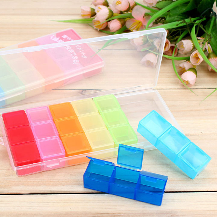 Hộp Đựng Thuốc Nhỏ Gọn, Tiện Dụng - Nội Địa Nhật Bản