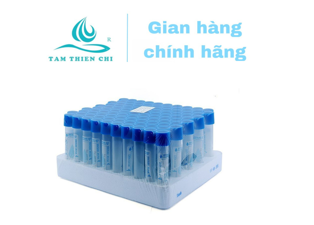 Ống nghiệm EDTA 2ml HTM Kháng đông máu