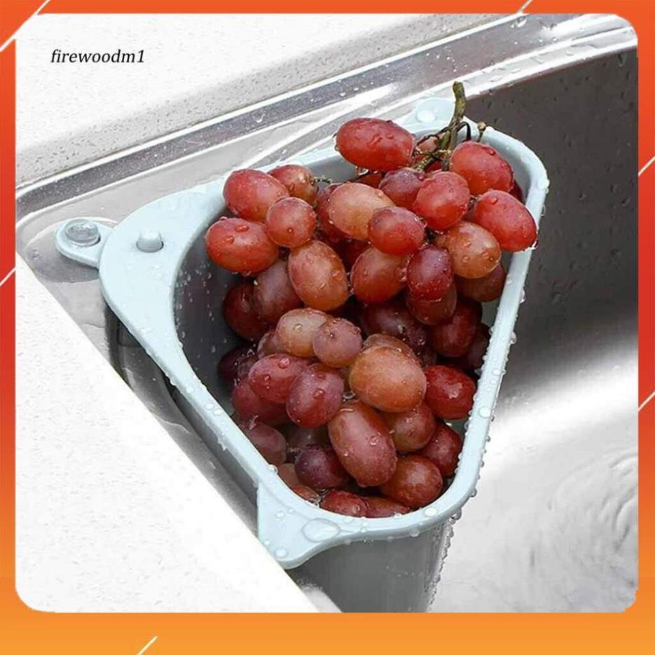 Rổ Gắn Bồn Rửa Chén Hình Tam Giac, Dùng Lọc Rác Tiện Dụng