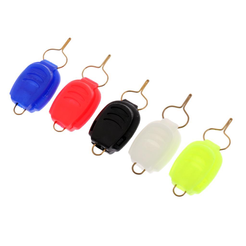 5pcs Small Spinning Reel Line Stopper Baitcasting Wire Buckle Holder Keeper Check Fishing Reel Accessory