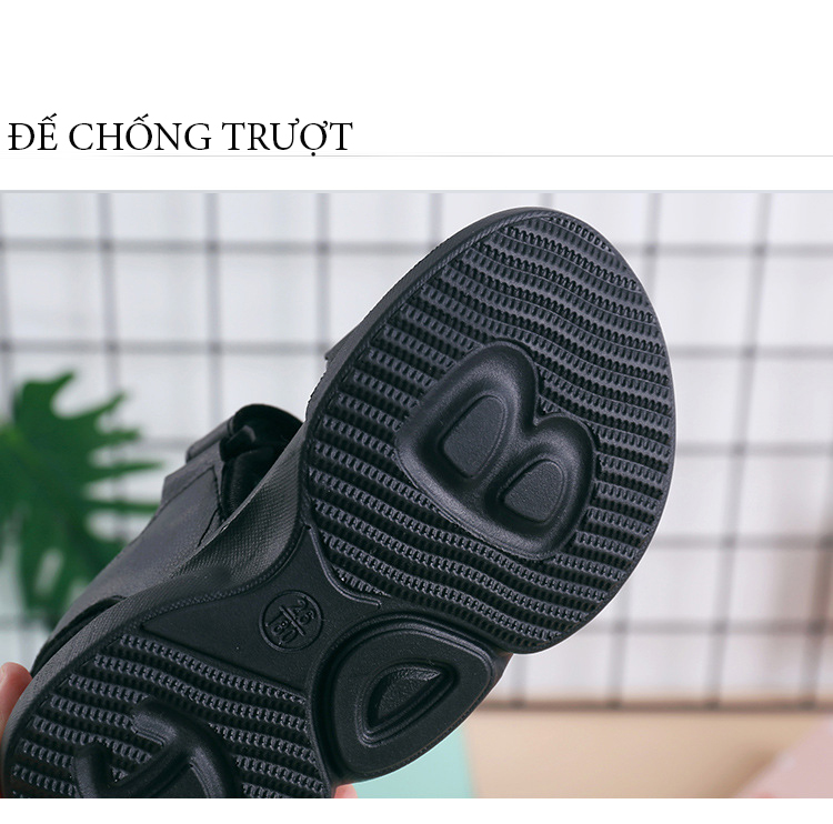 Giày Sandals đế bằng cho bé - GDS9035, giày êm nhẹ, đế chống trơn, trượt , chống mòn