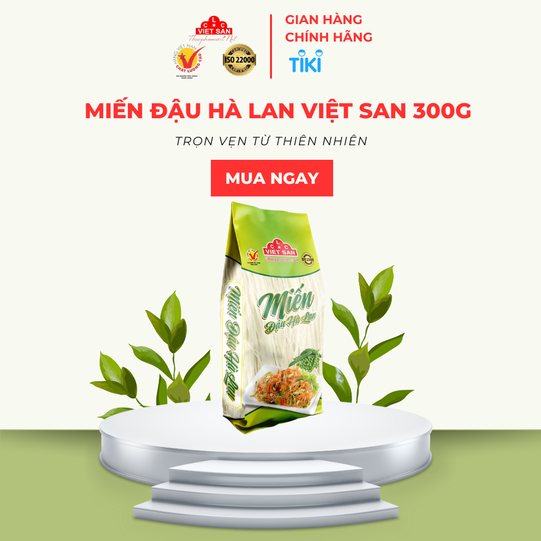 Miến Đậu Hà Lan Việt San 300g