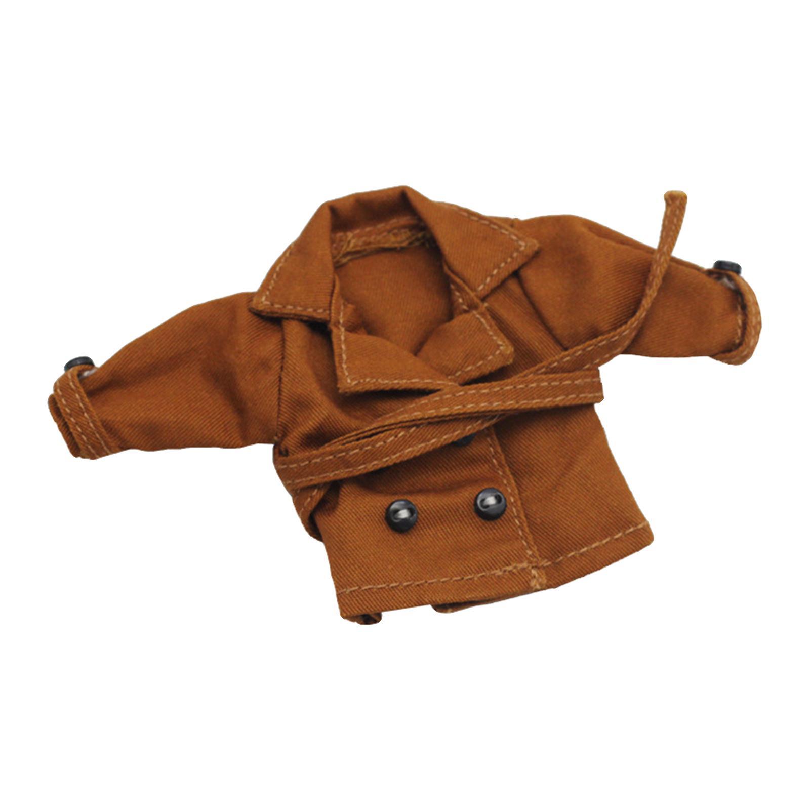 Doll Outerwear Doll Accessories Doll Jacket Bodysuit for 1:12 BJD Doll