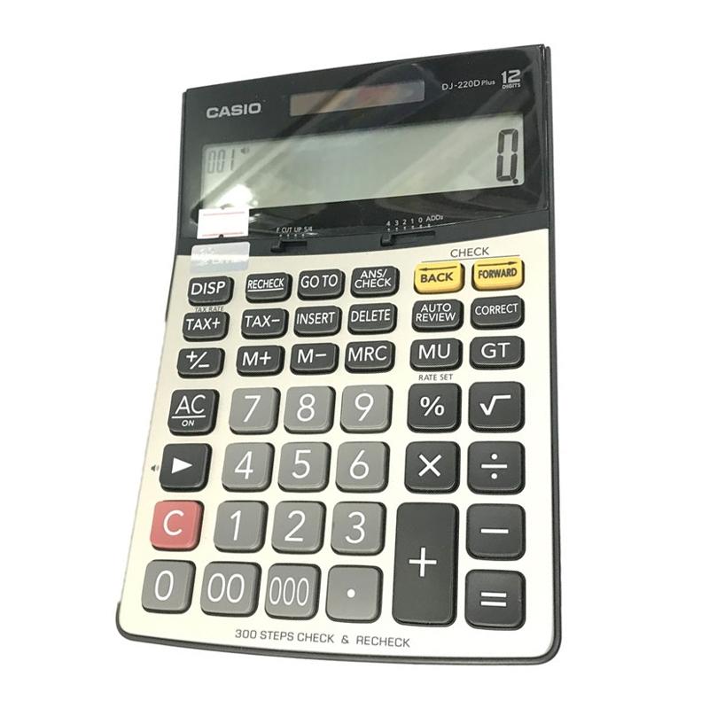 Máy Tính Văn Phòng Casio DJ - 220D Plus - Kèm Quà Chất