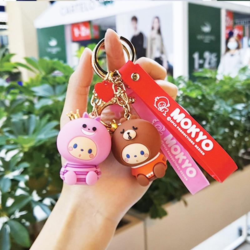Mới Móc Khóa Hình Khỉ Vương Miện Alice
