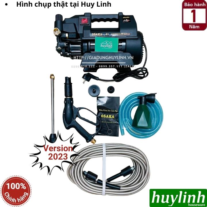 Máy phun xịt rửa xe OSAKA thế hệ năm 2021 động cơ 2800W - Motor cảm ứng từ - công nghệ JAPAN