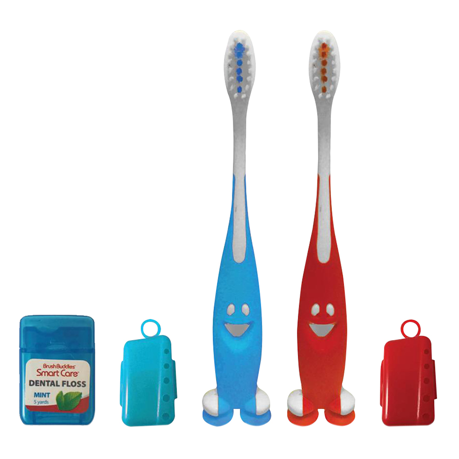 Vỉ 2 Bàn chải đánh răng Brush Buddies Smart Care