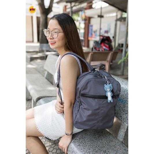 Balo học sinh, sinh viên thời trang unisex với chất dù nhẹ - BOM