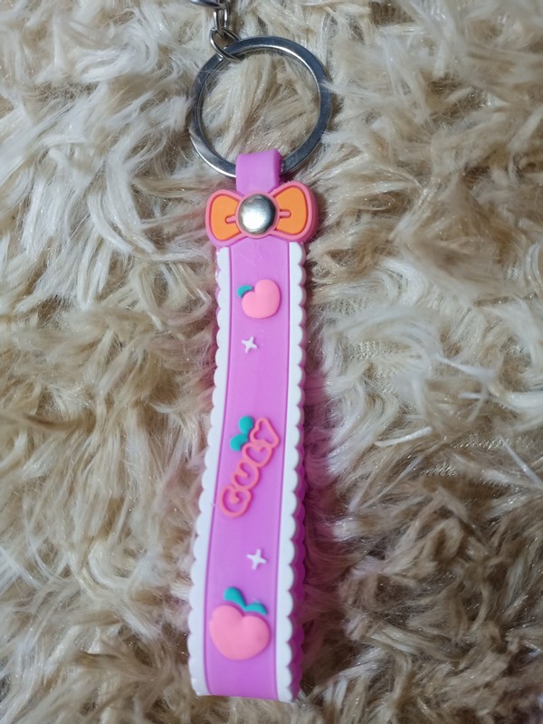 Móc Khoá Hình Chiếc Gương Hình Thú Có Nơ Dễ Thương