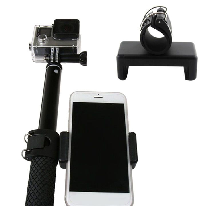 Kẹp điện thoại gắn gậy Monopod điều chỉnh Wifi cho GoPro Hero