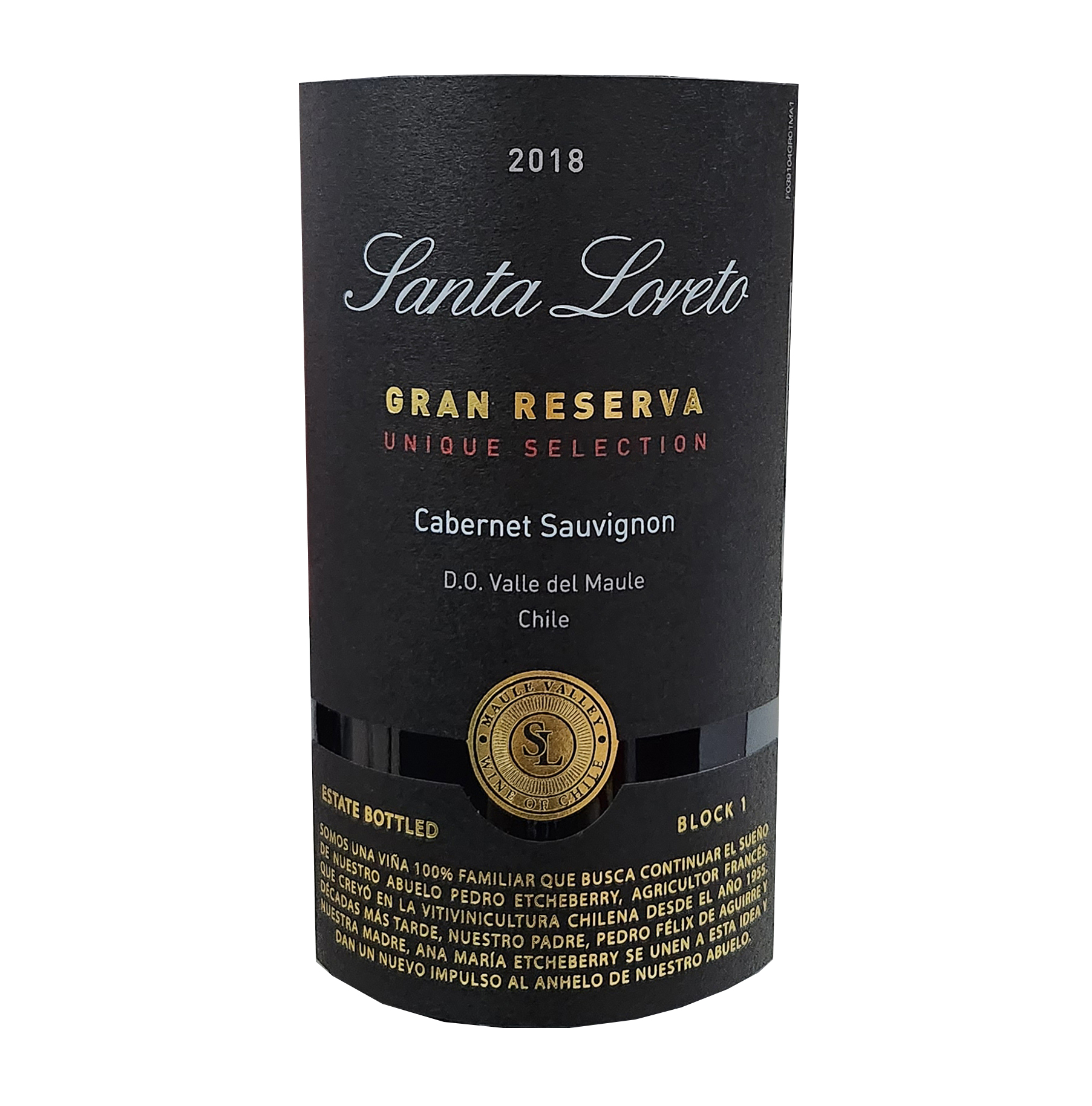 Rượu vang Santa Loreto Gran Reserva Cabernet Sauvignon