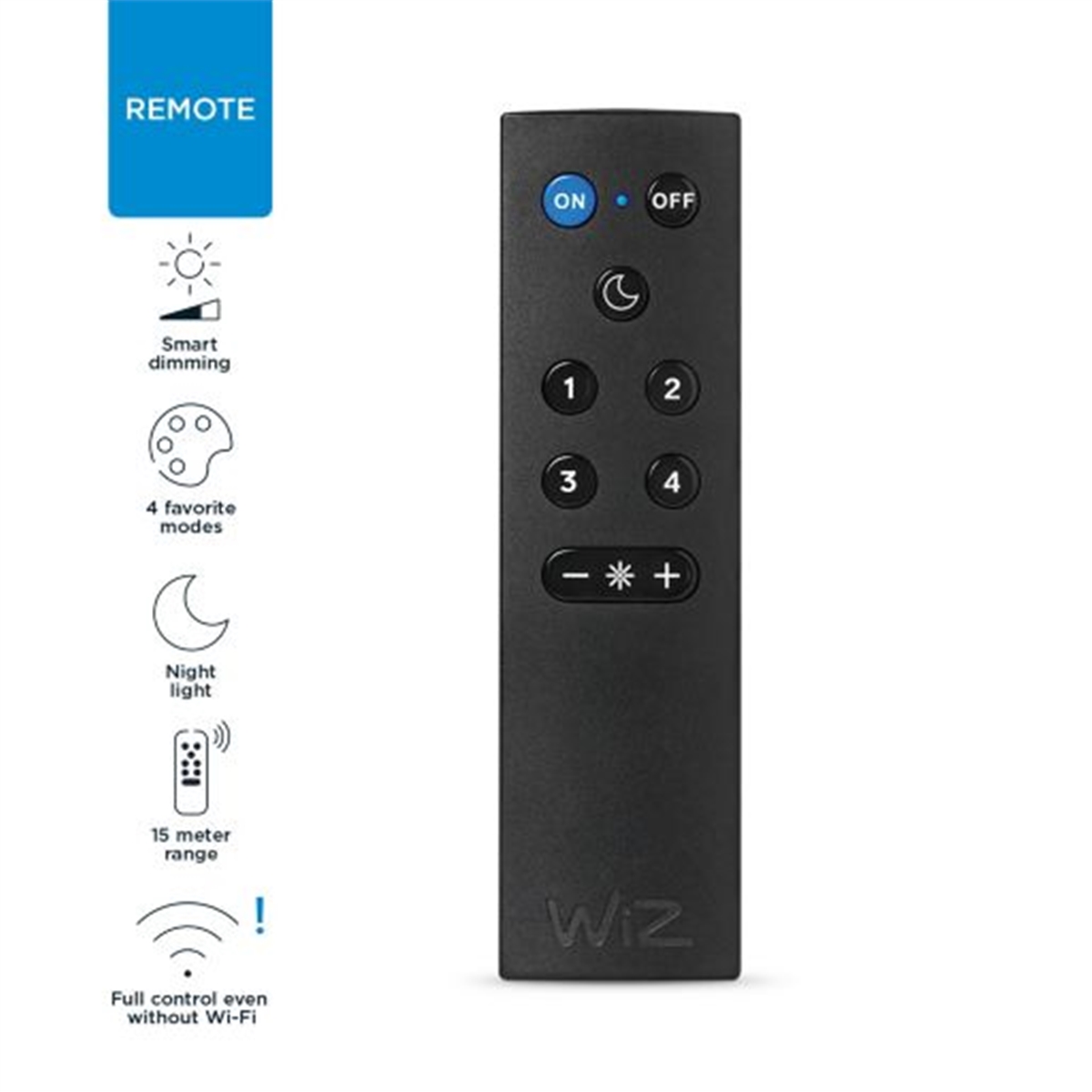 Điều khiển thông minh WIZmote dành cho đèn WiZ Philips