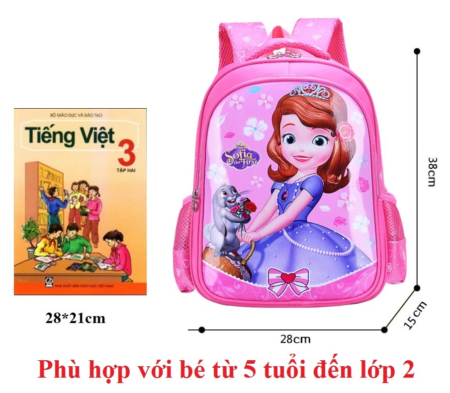 Ba Lô Học Sinh Cho Bé Gái