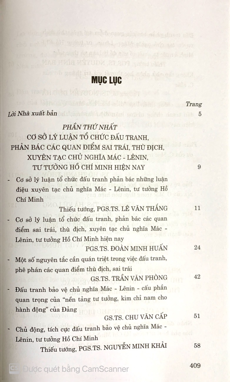 Công an nhân dân đấu tranh phản bác những luận điệu xuyên tạc chủ nghĩa Mác – Lênin, tư tưởng Hồ Chí Minh, góp phần bảo vệ nền tảng tư tưởng của Đảng Cộng sản Việt Nam trong tình hình mới