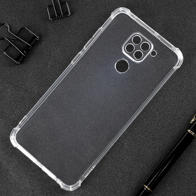 Ốp lưng cho Xiaomi Redmi Note 9 - Redmi 10X 4G TPU Trong Suốt Che Cam