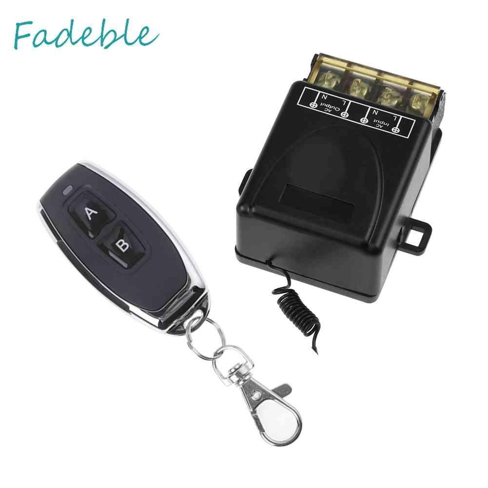 Công Tắc Rơ Le Điều Khiển Từ Xa AC 220V 1Ch Cho Cửa Garage