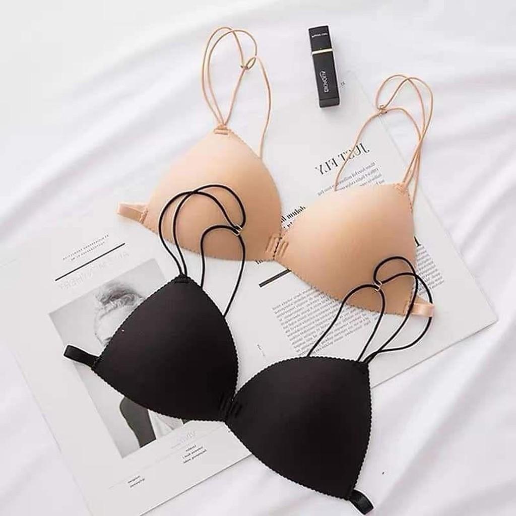 Áo Ngực Su Dây Mảnh Áo Bra Mút Mỏng Đẹp A818