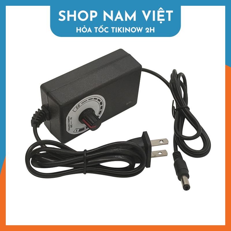 Adapter Nguồn Điều Chỉnh 3V - 12V 2A - Hàng Chính Hãng