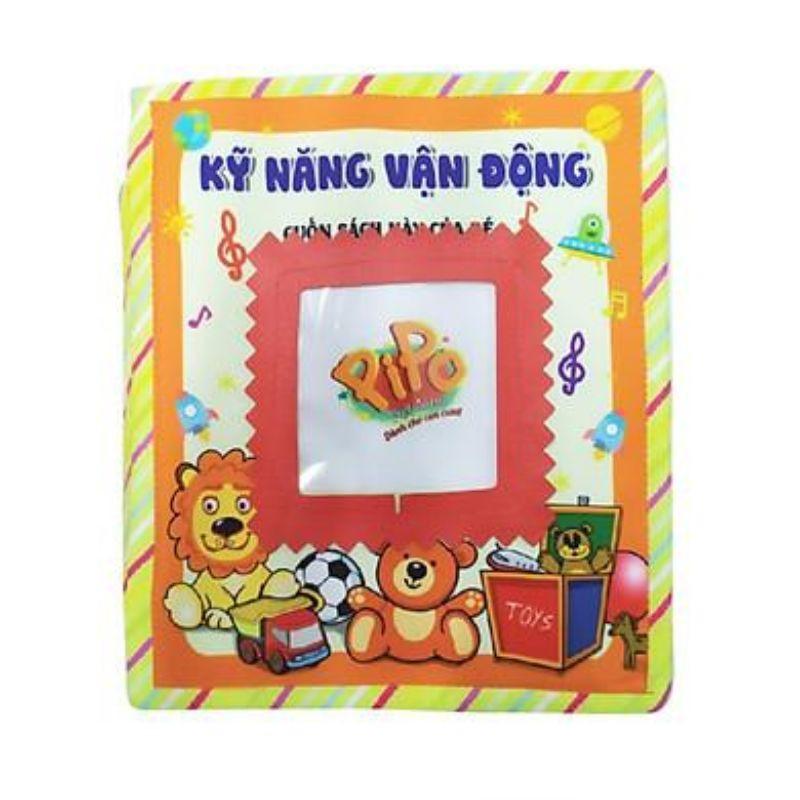 Sách vải Kỹ năng vận động - sách vải tương tác an toàn