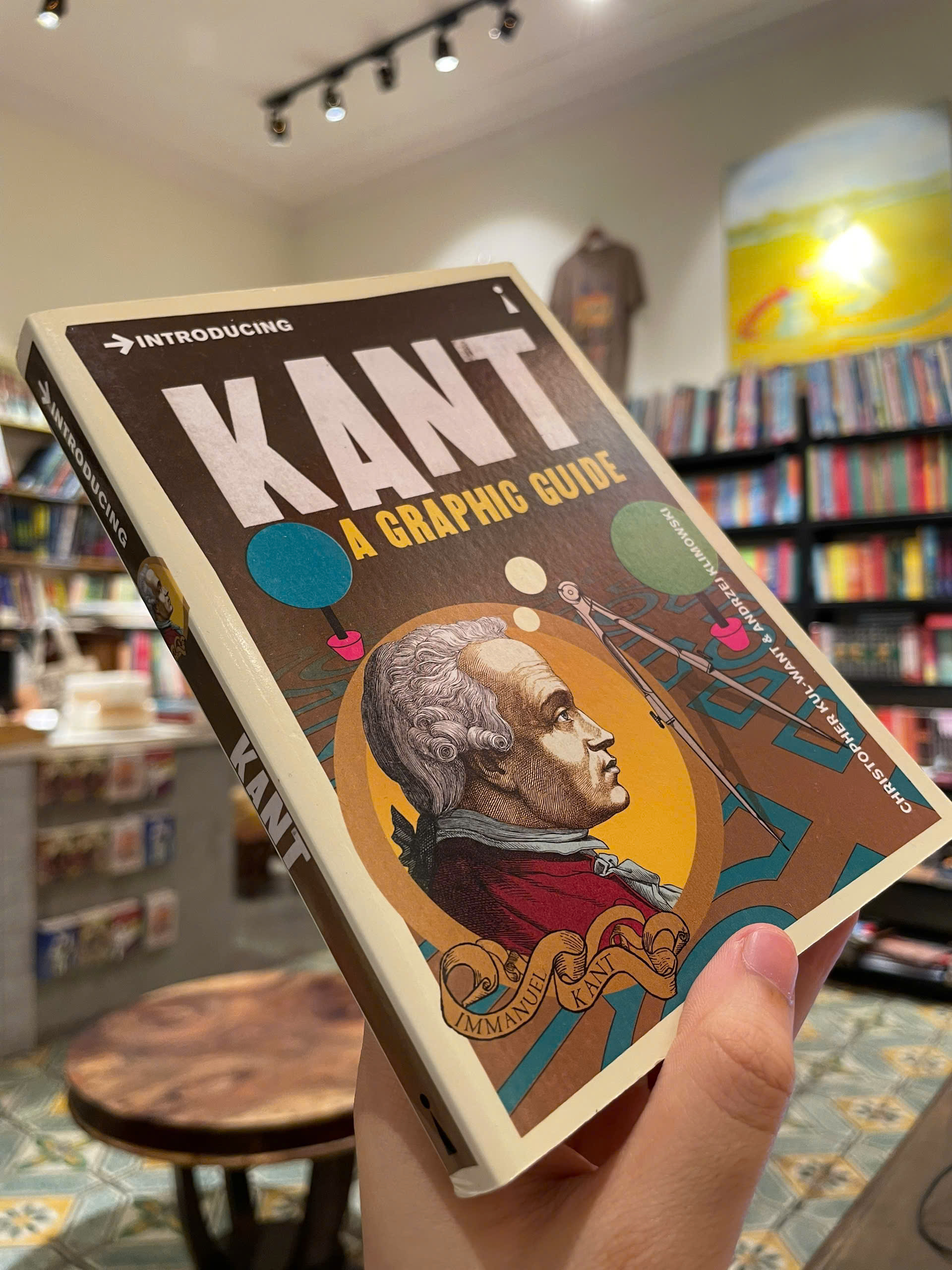 Sách - Introducing Kant: A Graphic Guide (Graphic Guides) by Christopher Kul-Want