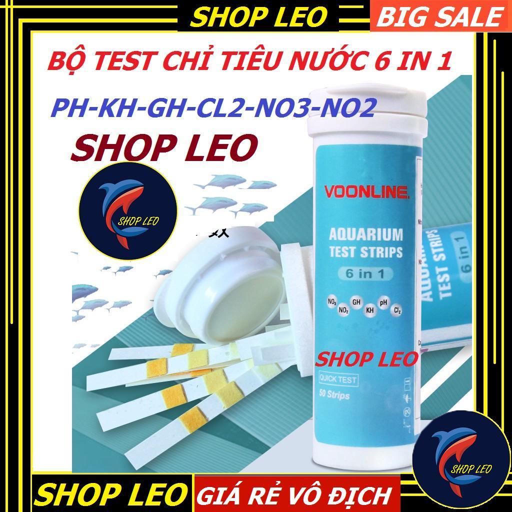 BỘ TEST CHỈ SỐ 6 IN 1 - - Bộ kiểm tra chất lượng nước 6 trong 1 - Shopleo