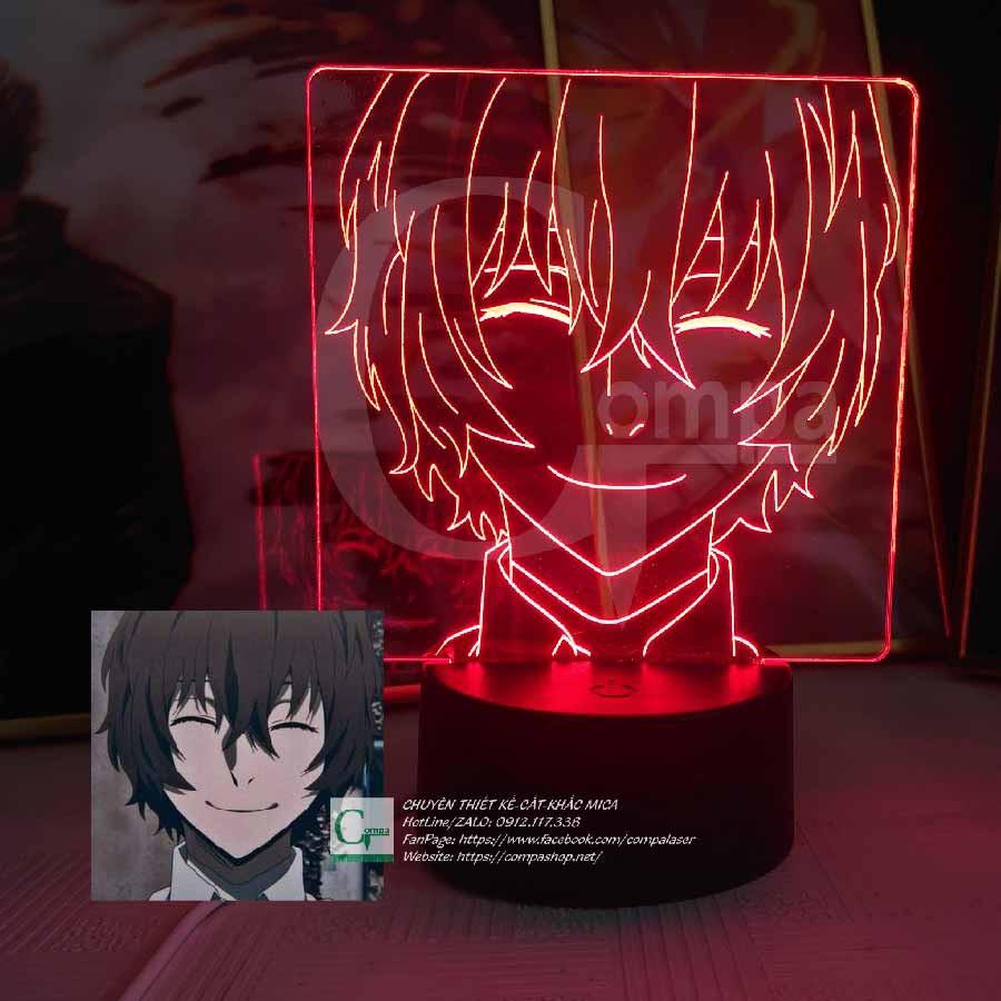 Đèn Ngủ Bungou Stray Dogs Dazai Osamu Type 09 ABSD0109 16 màu tùy chỉnh COMPASHOP