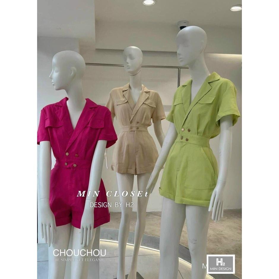 SET BỘ ĐI CHƠI, SET 2 MÓN ÁO SƠ MI CỔ V CÓ VẠT TAY NGẮN PHỐI QUẦN ĐÙI CỰC HOT NHA MẤY NÀNG