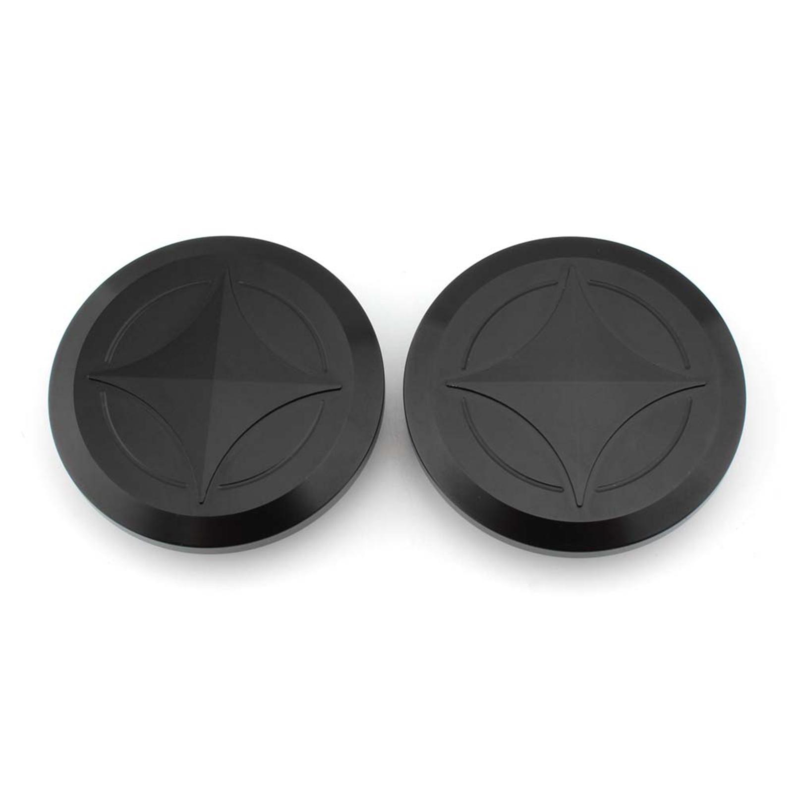 2x Aluminum Frame Plug Cap Cover Guard for Honda GB350S