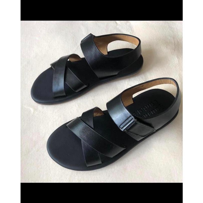 Sandals Nam Nữ JOURNEY Quai Chéo Basic Unisex Chất Liệu Da Cao Cấp