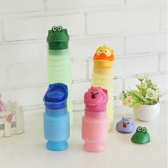 BÌNH TIỂU CO GIÃN CHO BÉ SIÊU TIỆN LỢI, SIÊU AN TOÀN TẶNG KÈM NẮP SIÊU CUTE BB36-BTCG