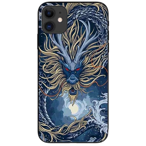Ốp lưng dành cho Iphone 12 Mini Rồng Xanh