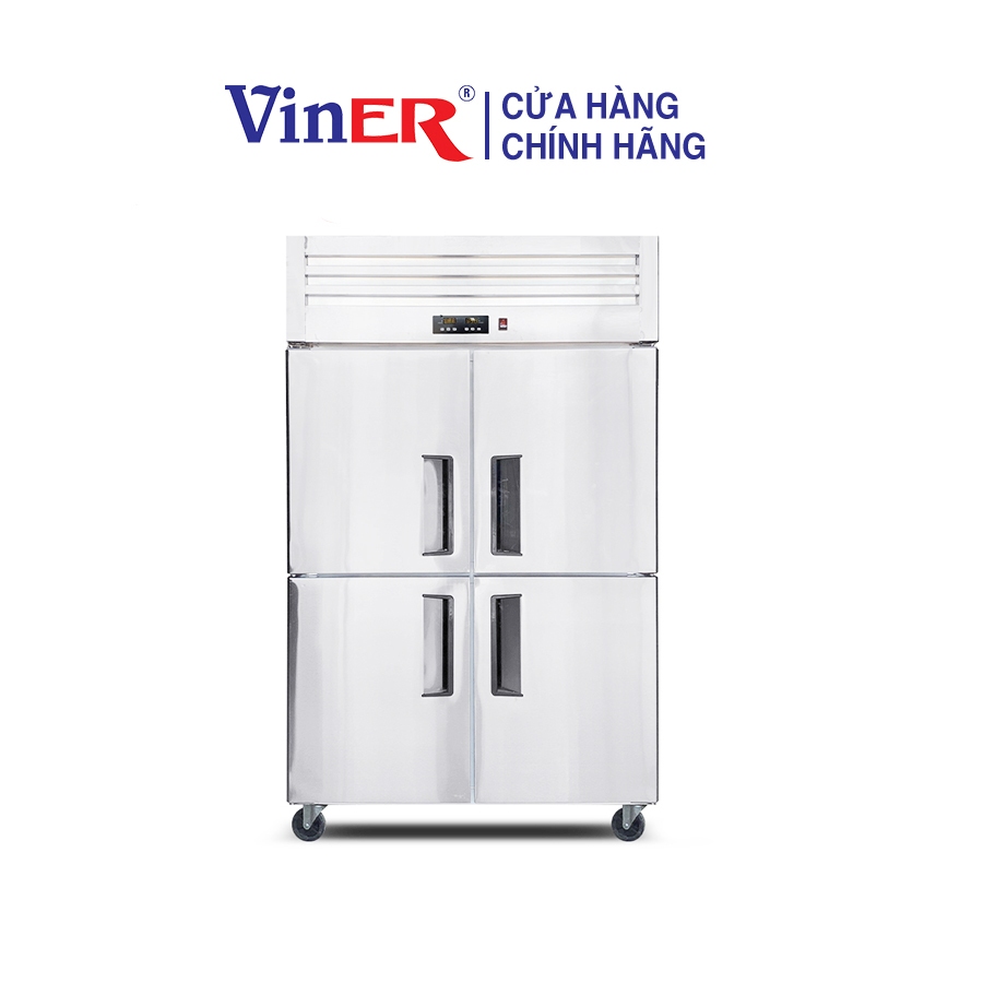 [HÀNG CHÍNH HÃNG] Tủ đông lạnh 4 cánh trực tiếp Viner