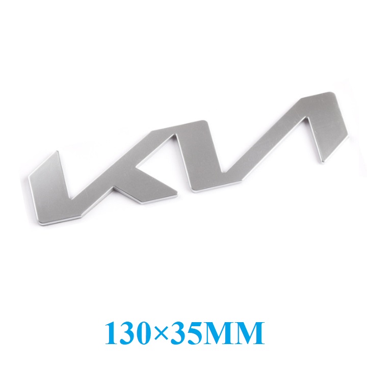 Logo biểu tượng trước và sau xe ô tô KIA - Chất liệu nhựa ABS cao cấp