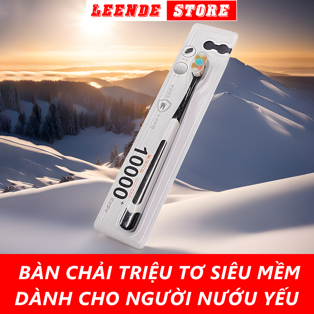 Bàn chải triệu tơ, bàn chải đánh răng cho người nhạy cảm, phụ nữ mang thai và người có nha yếu