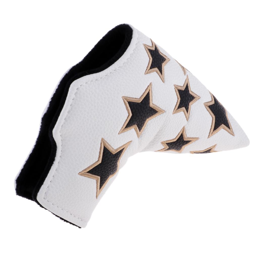 Golf Stars Design Golf Putter Club Head Cover Headcover for Scotty Cameron Odyssey Callaway Taylormade