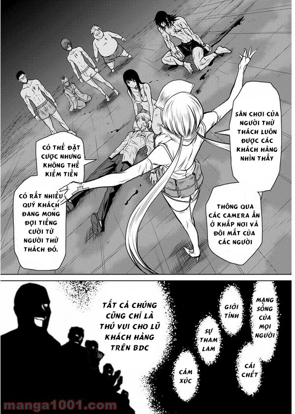 100 tầng trên mặt đất ~ xác suất thoát 0,0001% chapter 12 22