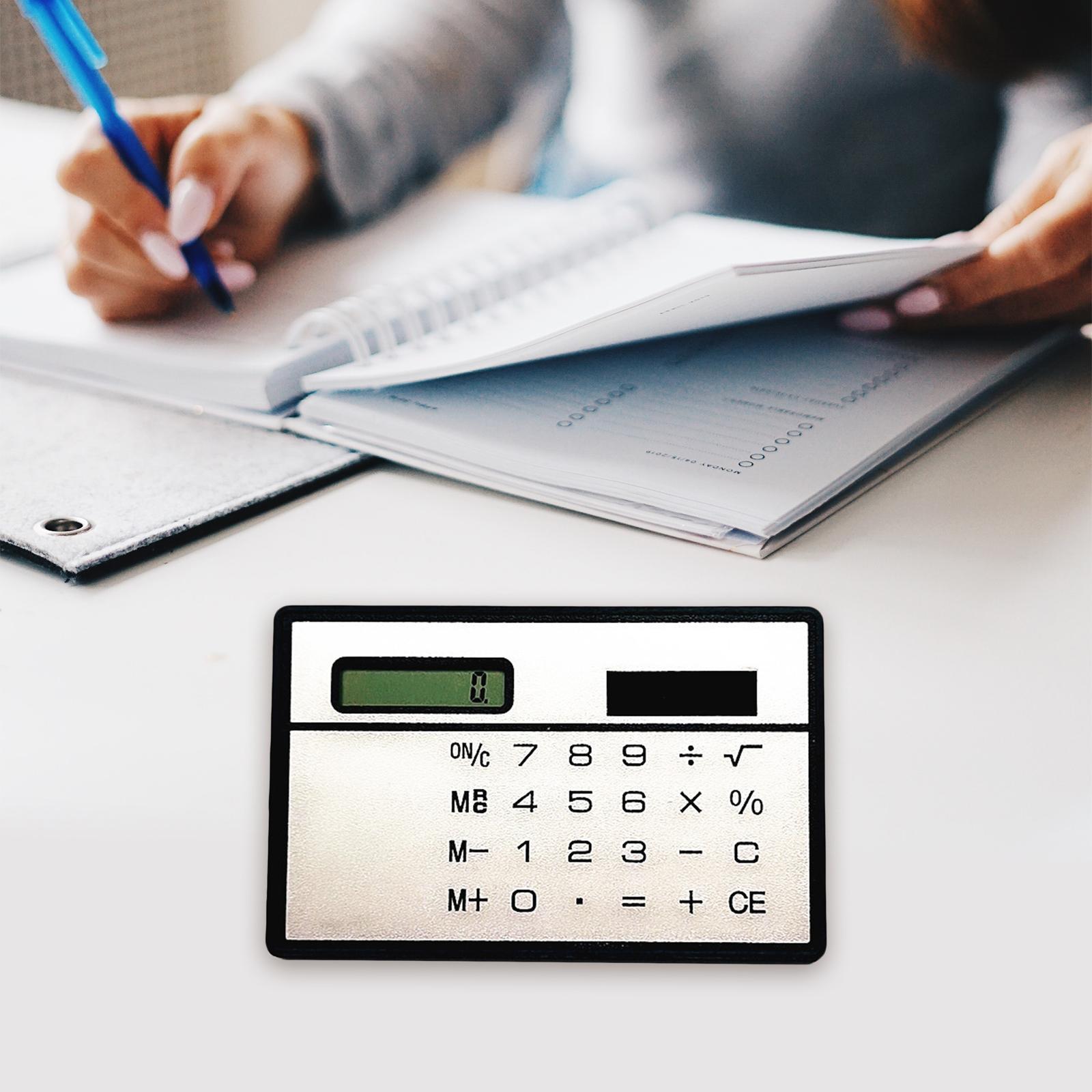 8 Digit Calculator Big Buttons Basic Calculators for Desktop Office Business