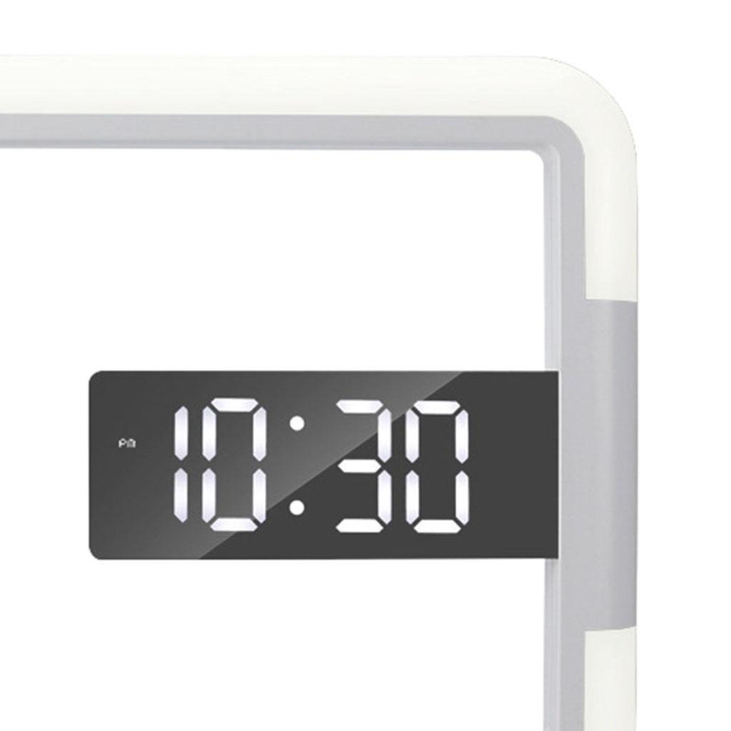 Modern Digital Wall Clock   Office Temperature Display Clock Decor
