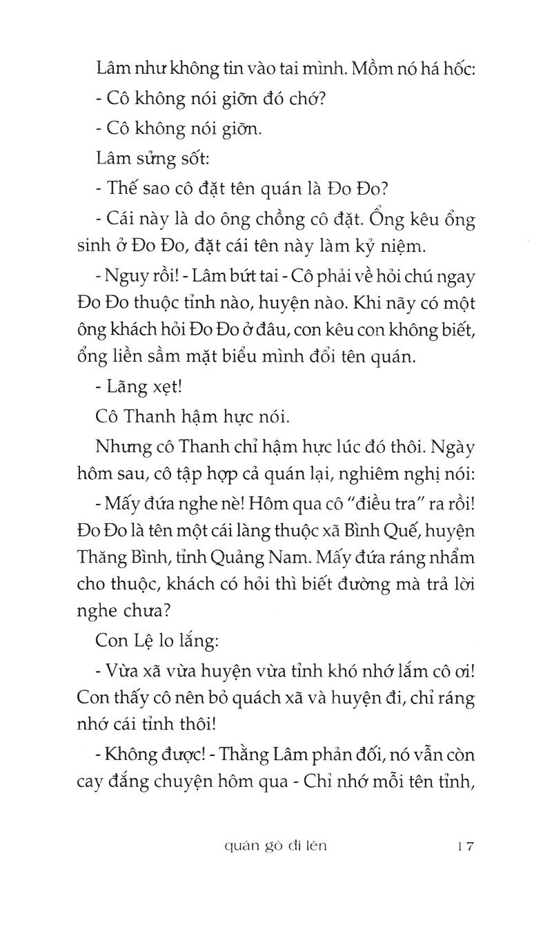 Quán Gò Đi Lên (Tái Bản 2022)