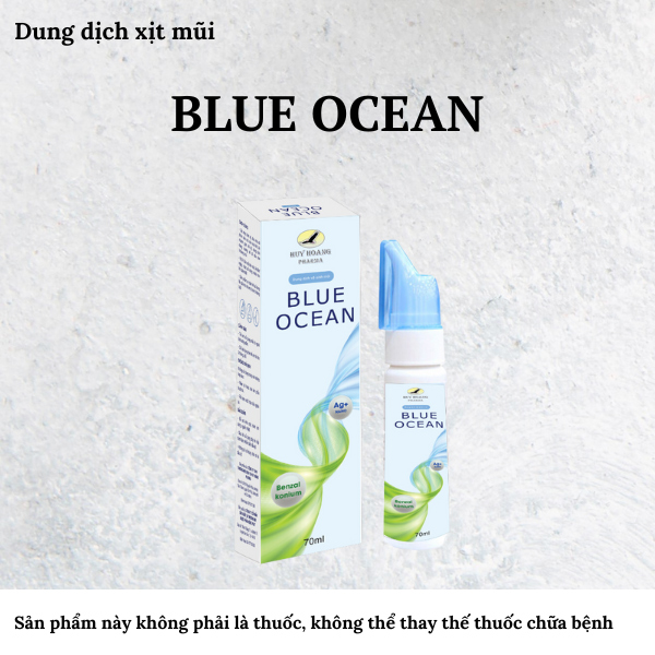 Dung dịch vệ sinh mũi Blue Ocean Chai 70ml