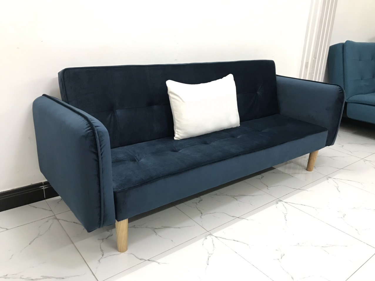 Ghế dài sofa bed tay vịn phòng khách sivali03 sopha