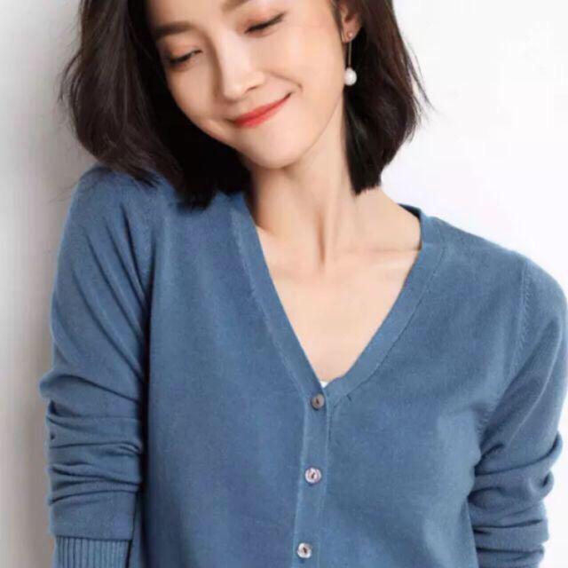 Áo khoác len cardigan lông cừu xuất Nhật - Loại 1