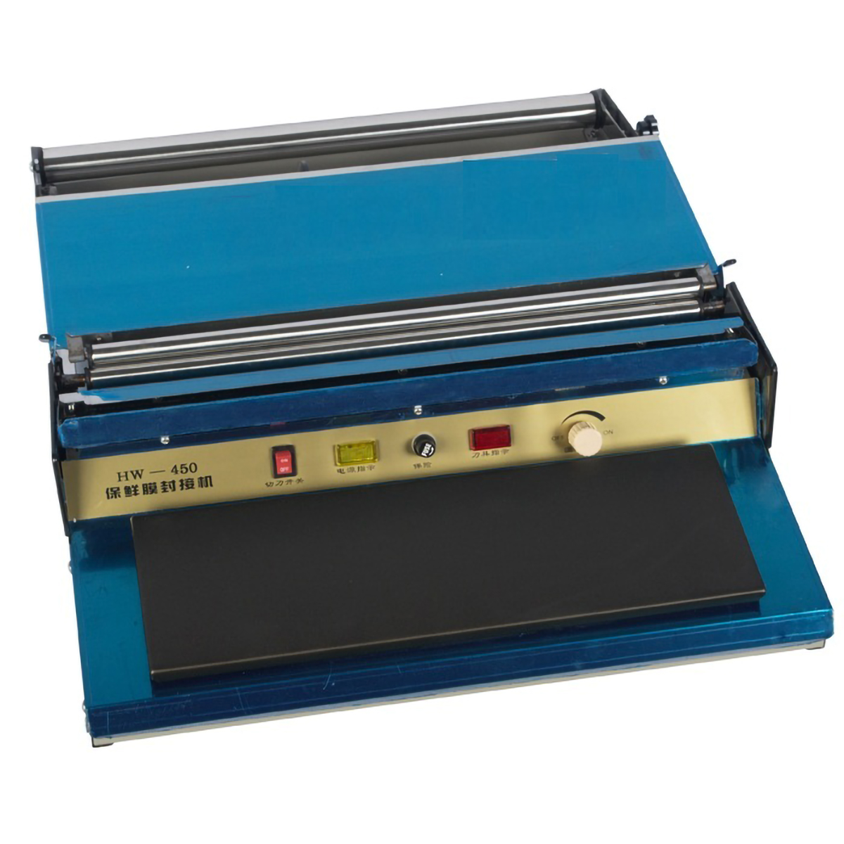 Máy bọc màng thực phẩm HW-450 giúp việc bảo quản thực phẩm đơn giản và hiệu quả hơn - hàng nhập khẩu