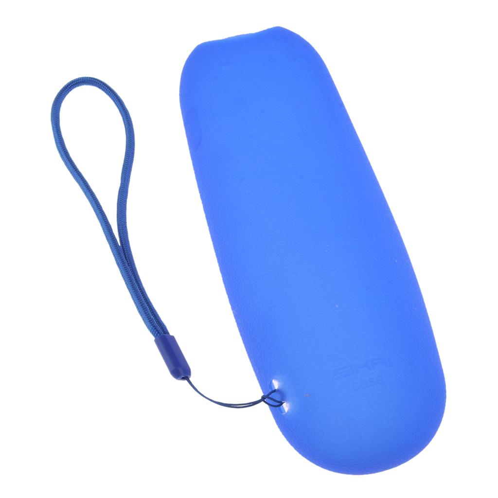 2PC Blue TV Remote Control Cover For Sky Q Touch Remote Controller Black