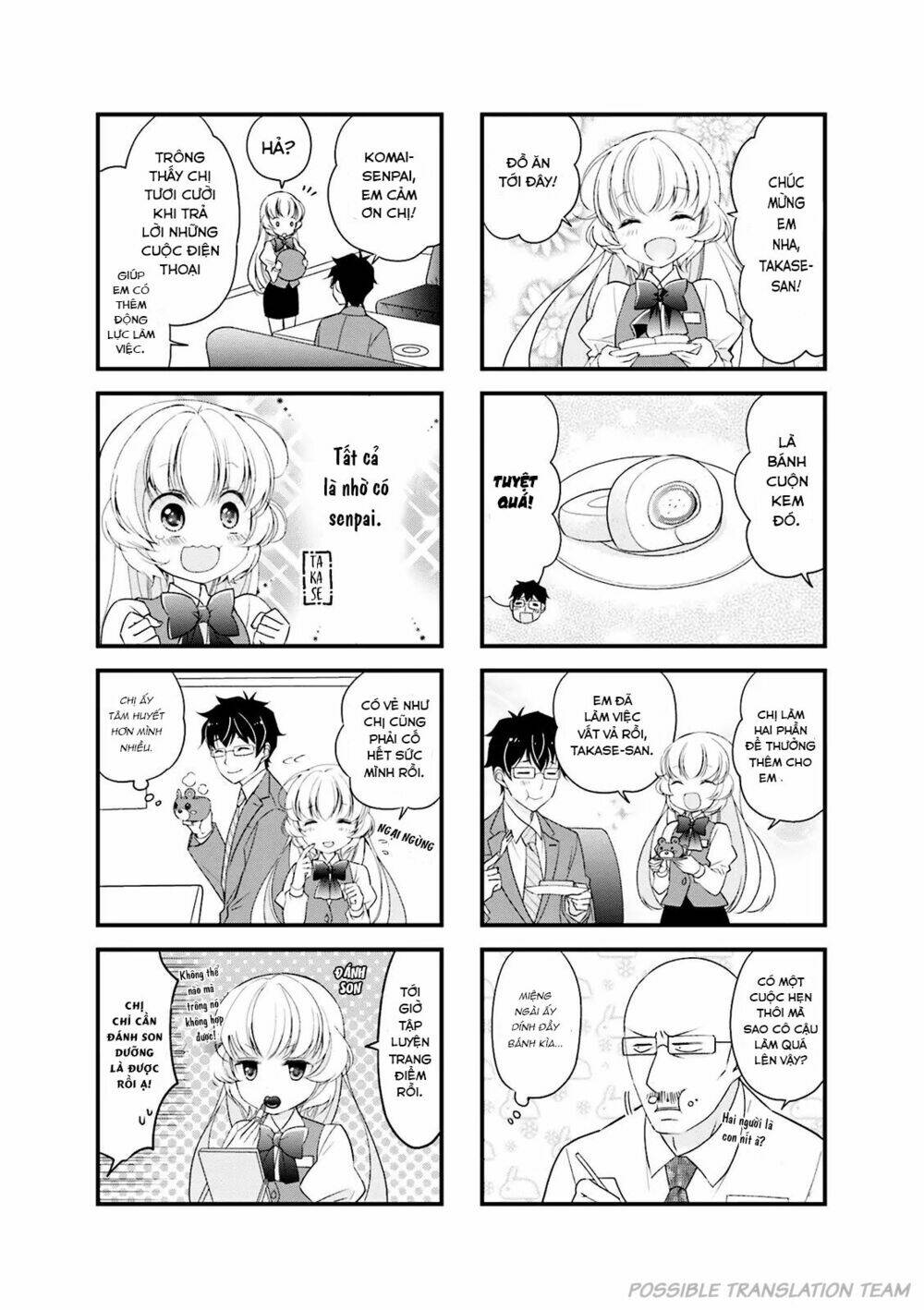 senpai nhỏ nhắn của tôi rất dễ thương chapter 4 7