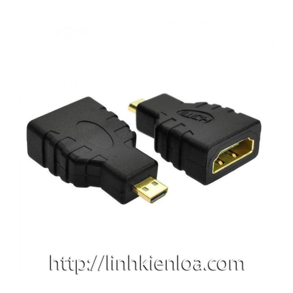 Jack chuyển - Đầu Chuyển Đổi Micro HDMI sang HDMI